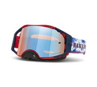 Maschera Cross Oakley Airbrake M Maxime Renaux Signature Blu Navy opaco Blu Navy opaco