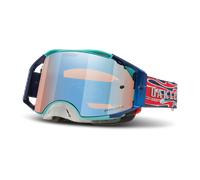 Maschera Cross Oakley Airbrake M Troy Lee Design Blu Blu