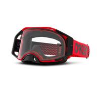 §Maschera Cross Oakley Airbrake Moto-Rosso Trasparente§