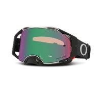 Oakley airbrake mx tuff blocks gunmetal black prizm mx jade iridium goggle ref oo7046 c1