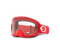 Oakley O Frame 2.0 Pro Clear Occhiali da motocross, bianco-rosso
