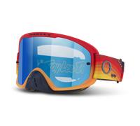 Maschera Cross Oakley O Frame 2.0 Pro M Troy Lee Design Rosso/Arancio Rosso,Arancio