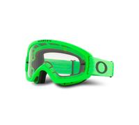 §Maschera Cross Oakley O-Frame® 2.0 Pro XS Trasparente Moto Verde§