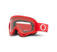 §Maschera Cross Oakley O-Frame® Trasparente Moto Rossa§