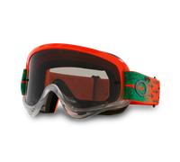 Oakley O-Frame MX Troy Lee Designs Series, occhiali male Rosso/Nero/Verde Leggermente Fumé