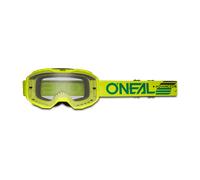 Maschera Cross O'Neal B-10 Solid Giallo Neon Giallo Neon