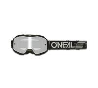 Oneal B-10 Solid Occhiali da motocross, nero