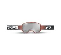 ONeal B-22 Covert, occhiali Taglia unica male Nero/Rosso Scuro Trasparente