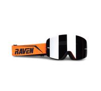 §Maschera Cross Raven Edge Arancio-Nero§