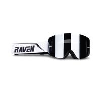 §Maschera Cross Raven Edge Bianco-Nero§