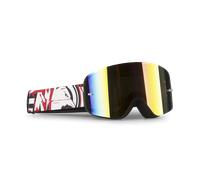 §Maschera Cross Raven Edge Assassin Lente a Specchio Rossa§