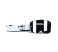 §Maschera Cross Raven Edge Magnetic Nero-Blu - Argento Specchio§
