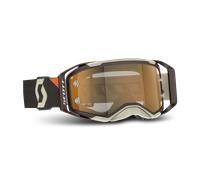 Scott Prospect 2.0 AMP Chrome, occhiali Taglia unica male Marrone/Beige Oro-Fumé