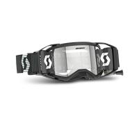 §Maschera Cross Scott Prospect 2.0 WFS Roll Off Works Nero-Bianco Trasparente§