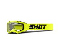Shot Assault 2.0 Solid Occhiali da motocross, trasparente per maschi