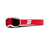 §Maschera Cross Shot Iris 2.0 Tech Bianco-Rosso§