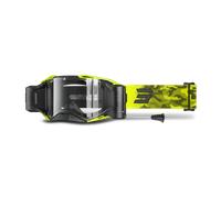 Maschera Cross Shot Lite Roll-Off Patrol Opaco Giallo Neon Opaco Giallo Neon Opaco