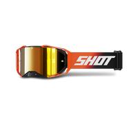 Maschera Cross Shot Lite Solid Arancio lucido Arancio lucido