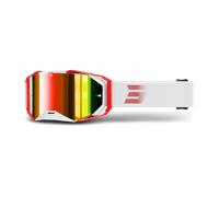 Maschera Cross Shot Race Gear Lite Calm 27 Rosso Lucido Rosso Lucido