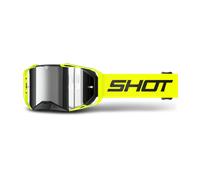Maschera Cross Shot Race Gear Lite Slash 27 Giallo Neon Opaco Giallo Neon Opaco