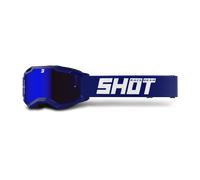 Maschera Cross Shot Race Gear Rocket 2.0 Solid Youth 27 Blu Navy Lucido Blu Navy Lucido