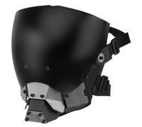 Maschera cyberpunk anti-Fog, viso full maschere per una maschera fresca ridotta traspirante, maschera cosplay con banda regolabile per oggetti di scena per le attività all'aperto, maschera cosplay