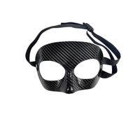 Maschera da allenamento per il basket Protezioni for il viso for medicina sportiva for regolabili Protezione integrale Maschere for basket, calcio, softball, for superiore(Black A)