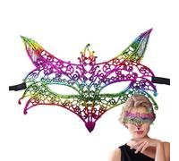 Maschera da ballo mascherata da donna, accessorio per Halloween | Accessori Travestimento Feste Per Ballo Mascherato Cosplay Carnevale Spettacoli Foto Festival Vacanze