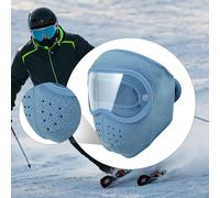 Maschera da calda, riutilizzabile, morbida, protezione per le orecchie,