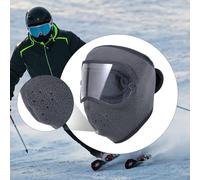 Maschera da calda, riutilizzabile, morbida, protezione per le orecchie,