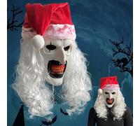 Maschera da Clown dell'orrore, Maschere di Halloween Horror Spaventose, Art the Clown Masc-hera, Maschera da Spaventosa Masc-hera di Conjuring, Mas-chera Horror di Halloween, per Halloween, carnevale