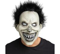 Maschera Da Clown Terror Con Capelli In Lattice Per Adulti Costume Di Halloween