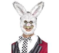Maschera Da Coniglio Bianco Zombie Per Adulti Costume Di Halloween