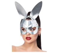 Maschera Da Coniglio In Ecopelle Per Halloween Festival Disco Con Borchie