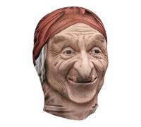 Maschera da Copriviso Traspirante da Realistico per Cosplay | Copricapo Horror Halloween Da Paura E Terrore Per feste, giochi di ruolo, balli in maschera e travestimenti