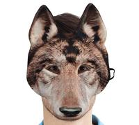Maschera Da Costume Carnevale Animale Realistico Leggero