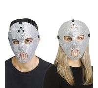 Maschera Da Costume Per Adulti Con Strass Da Hockey