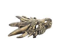 Maschera da dinosauro per bambini, realistica, per cosplay, con testa di