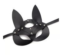 Maschera da Gattina in Pelle Sintetica - Costrittivo Pratiche Bondage Sadomaso