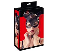 Maschera da gatto Bad Kitty con orecchie e piccole borchie