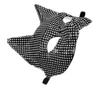 Maschera da Gatto con Brillanti, Elegante, Misteriosa, per Foto e Feste
