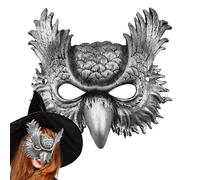 Maschera da gufo per feste, maschera da costume gufo unica | Ampia gamma di usi Maschera da gufo per costume unico, maschera creativa per feste di cosplay di Halloween per carnevale di animali