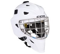 Maschera da hockey per portiere CCM Axis F5 CCE White Junior