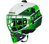 Maschera da hockey per portiere Warrior Ritual F2 E Neon/Green Youth