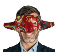 Maschera da ladro, maschera per occhi da ladro, copertura per viso cosplay, accessori per giochi di ruolo, copertura per il viso per feste in costume, accessori cosplay ed eleganti per