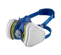 Maschera da Lavoro Uso Industriale per Gas Polveri Verniciatura M/L GVS SPR 494