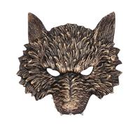 Maschera da lupo di Halloween, maschera da lupo mannaro Copricapo