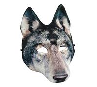 Maschera da lupo di Halloween, maschera horror Holloween, maschera a testa , lupo mannaro in lattice, maschera realistica per travestimenti di Halloween e cosplay