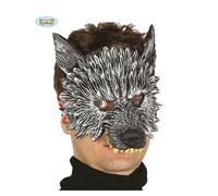 Maschera da Lupo Grigio per Travestimenti Carnevale e Halloween