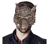 Maschera Da Lupo Per Feste A Tema Copricapo realistico e confortevole